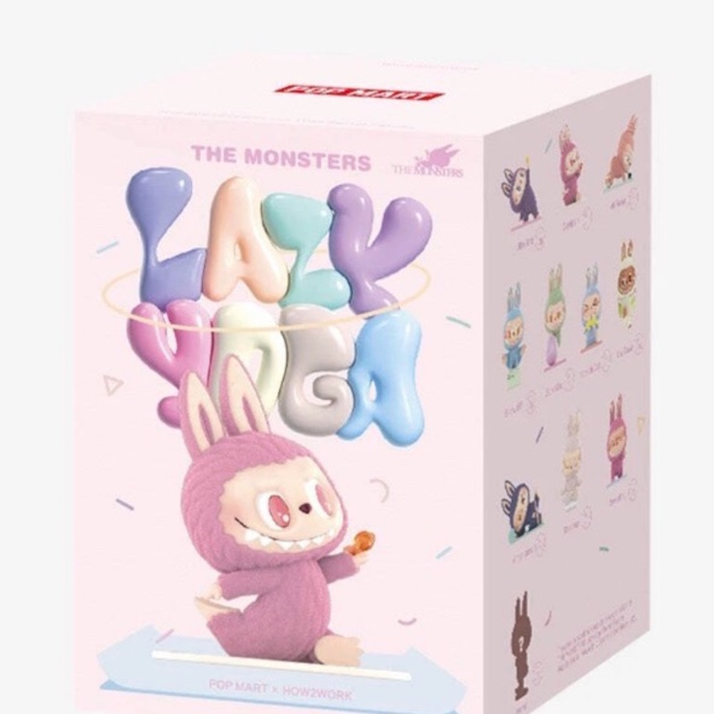 Labubu Lazy Yoga Series Figures Box BLIND BOX